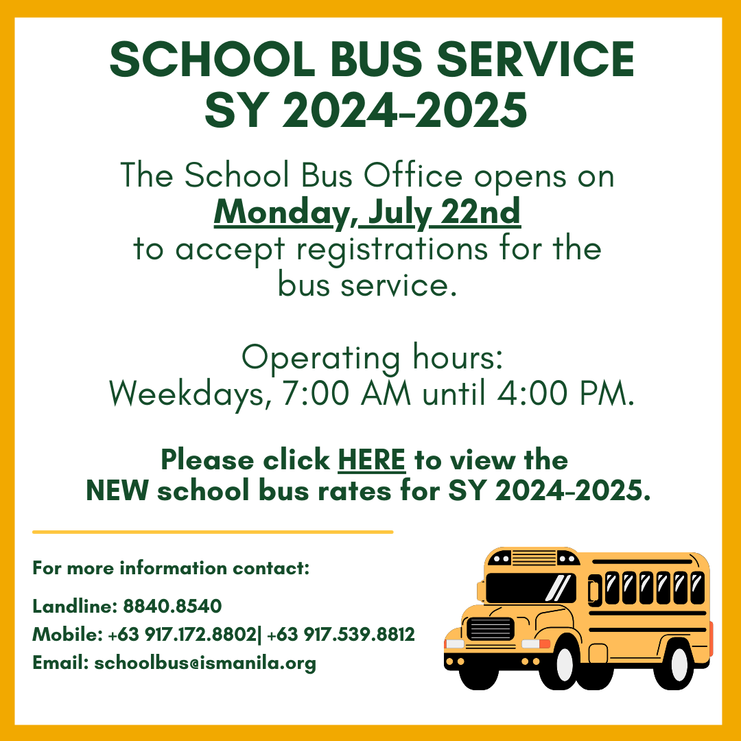 School Bus International School Manila school-bus-international-school-manila