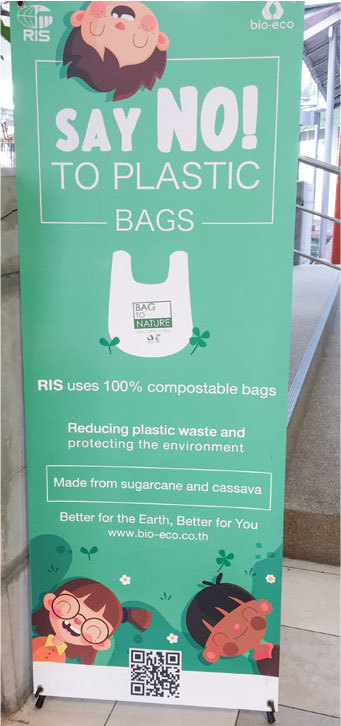 Ruamrudee International School Bangkok, Going green on campus