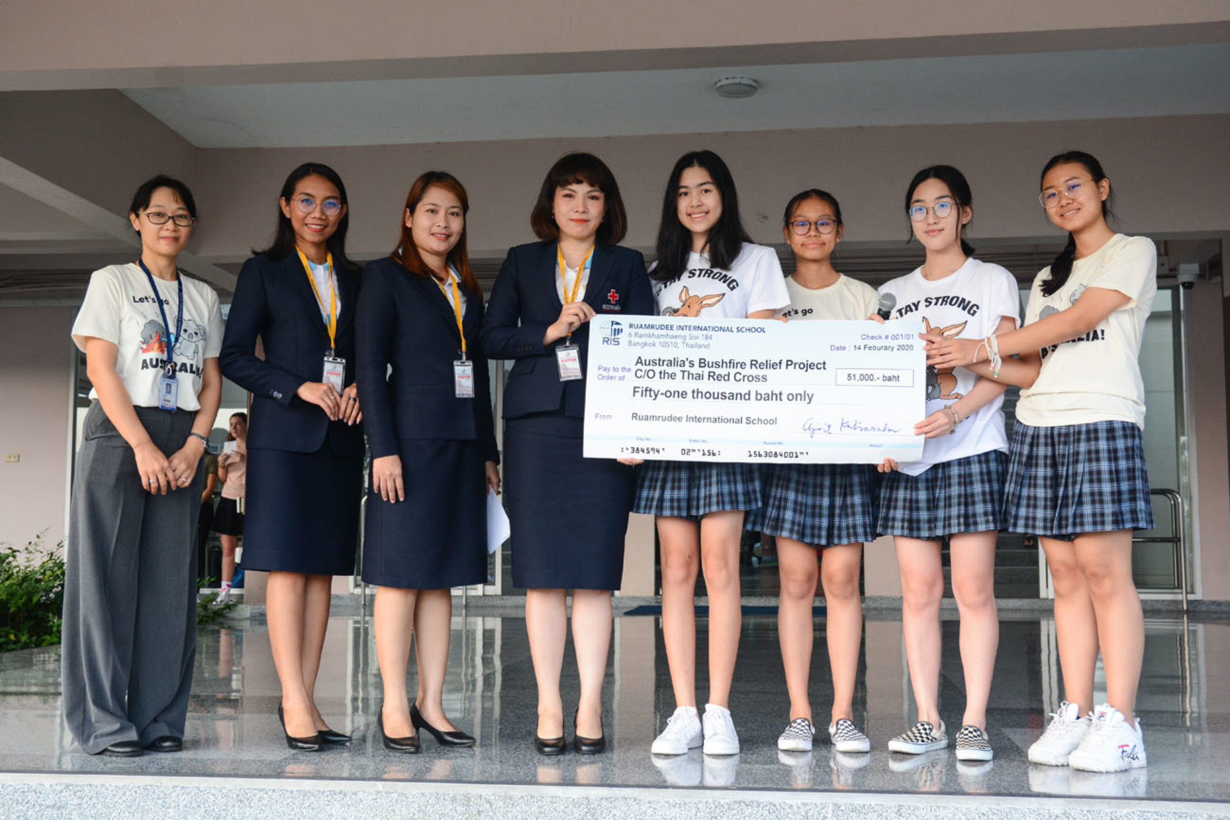 HS Students Help Australia Bushfire Victims